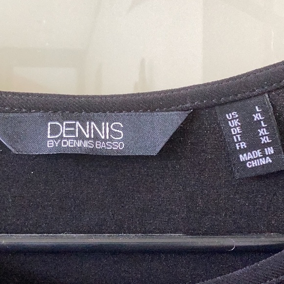 Beautiful black long sleeve shirt with tiny sparkles, new - Picture 2 of 4